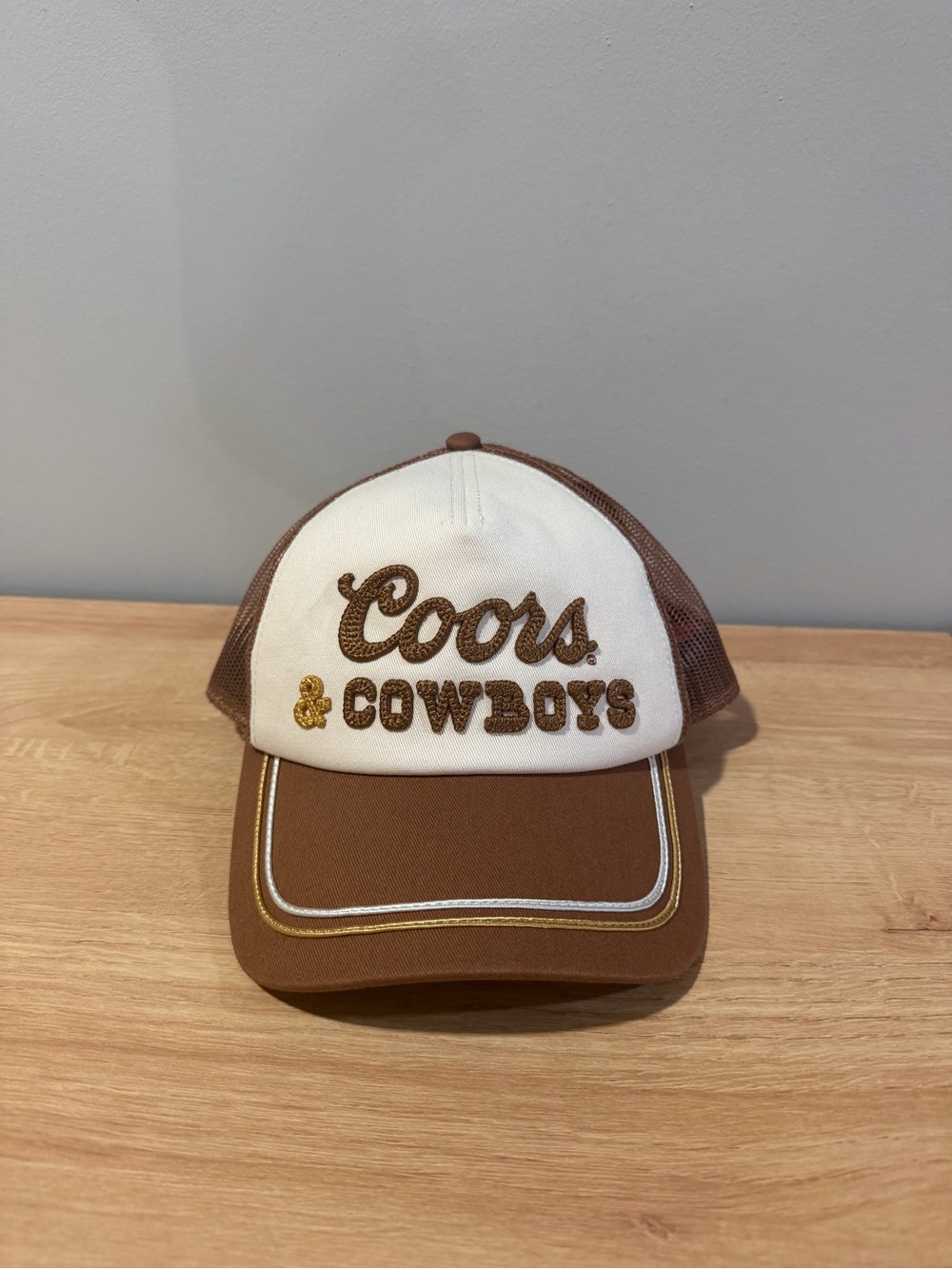 Coors & Cowboys Embroidered Trucker Hat